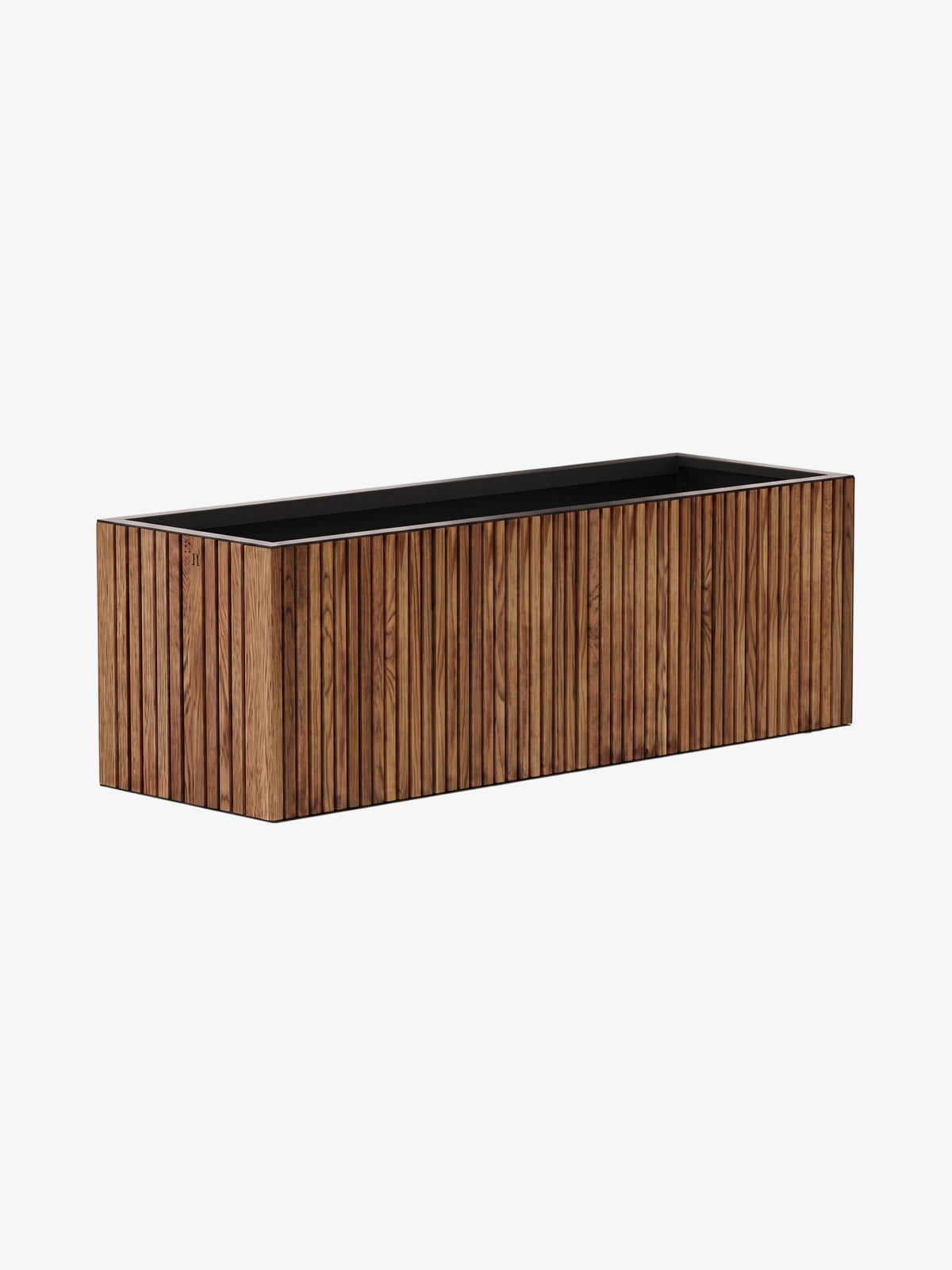 Slat Wood Trough